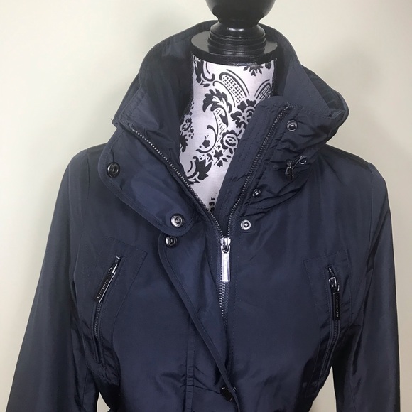 Michael Kors Jackets & Blazers - Michael Kors Hooded Anorak Raincoat Dark Navy W